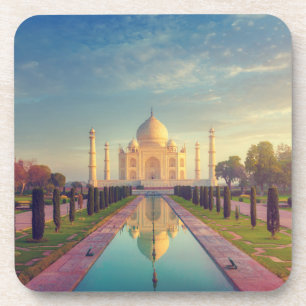 Dessous-de-verre Les monuments Couleurs du Taj Mahal