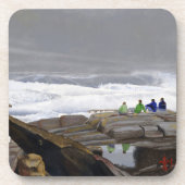 Dessous-de-verre Les Observateurs de Vagues (Devant)