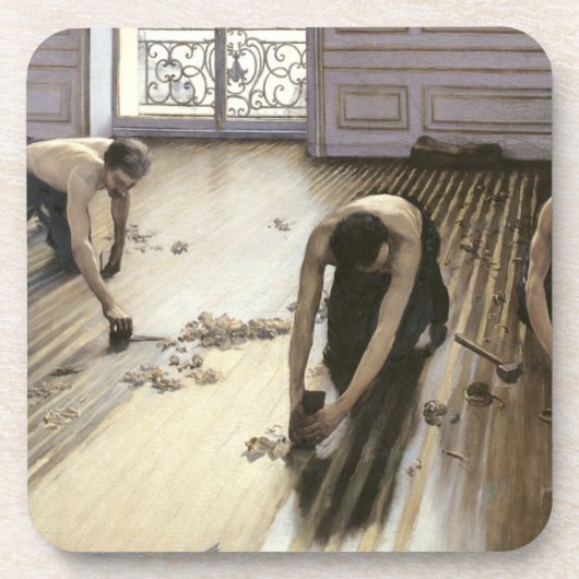 Dessous-de-verre Les planeuses de parquet, 1875 (Devant)