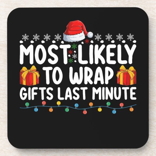 Dessous-de-verre Les Plus Susceptibles D'Envelopper Des Cadeaux Der (Devant)