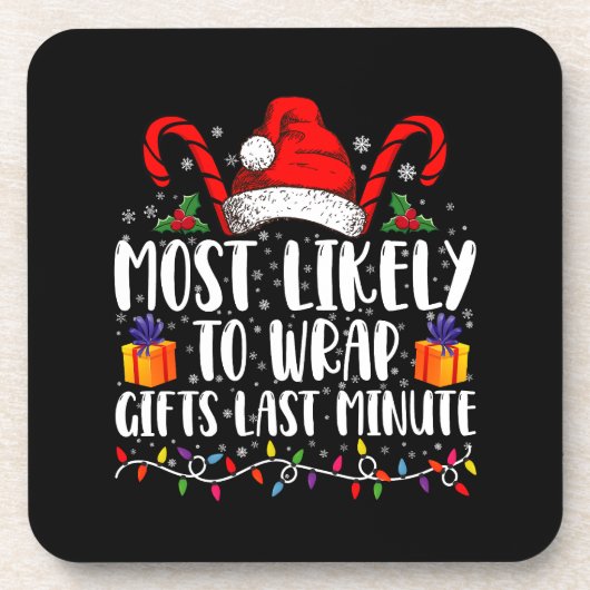 Dessous-de-verre Les Plus Susceptibles D'Envelopper Des Cadeaux Der (Devant)