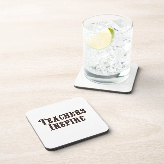 Dessous-de-verre Les professeurs inspirent (Côté Droit)