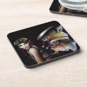 Dessous-de-verre Les rêves de vol de Steampunk (Côté gauche)