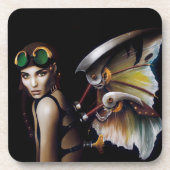 Dessous-de-verre Les rêves de vol de Steampunk (Devant)