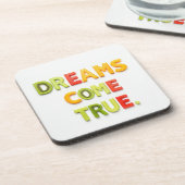Dessous-de-verre Les rêves deviennent réalité (Côté gauche)