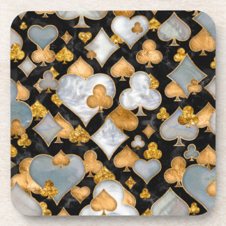 Dessous-de-verre Les symboles de Card Suit sont pattern