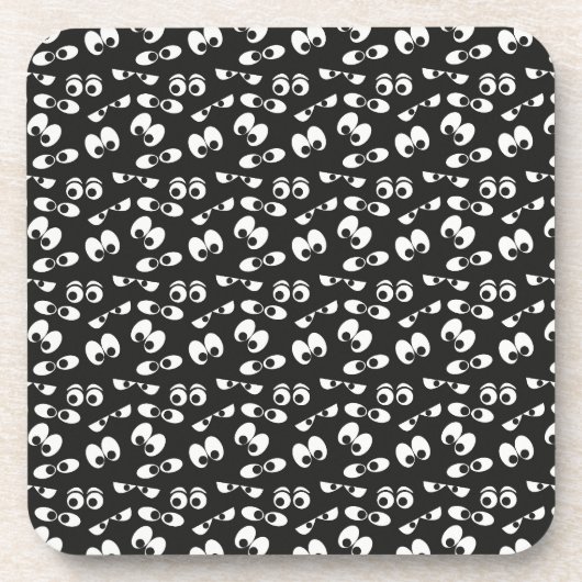 Dessous-de-verre Les yeux d'Halloween (Devant)