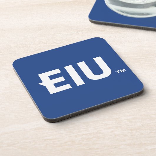 Dessous-de-verre LETTRE bloc EIU (Côté gauche)