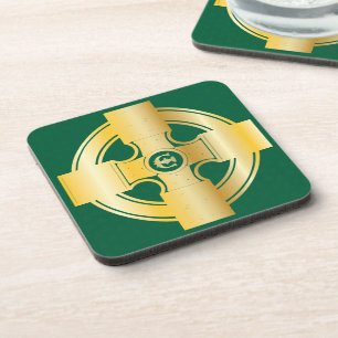 Dessous-de-verre LETTRE Céleste Céleste COTON E MONogramme