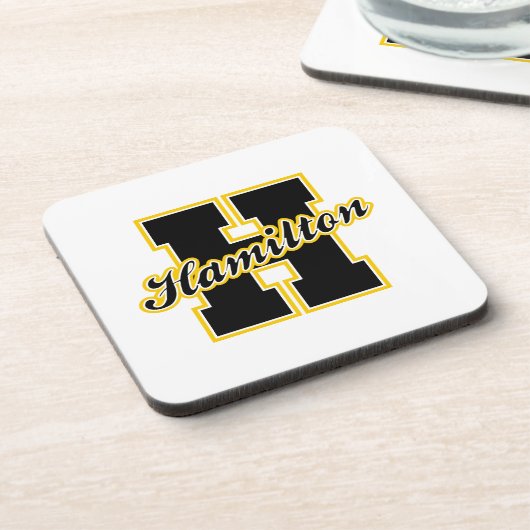 Dessous-de-verre Lettre de Hamilton (Côté gauche)