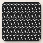 Dessous-de-verre Lettre initiale A monogramme (Devant)