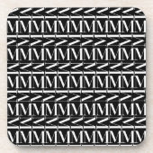 Dessous-de-verre Lettre initiale M (Devant)