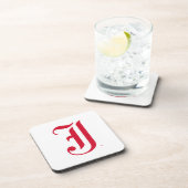 Dessous-de-verre LETTRE JSU Classique de l'Université d'État de Jac (Côté Droit)