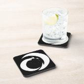 Dessous-de-verre Lettre stylisée "A" Monogramme Art (Côté Droit)