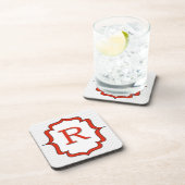 Dessous-de-verre Lettres d'amour "R" (Côté Droit)