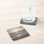 Dessous-de-verre Lever du soleil sur la plage (Côté Droit)