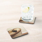 Dessous-de-verre Lévrier afghan se trouvant sur le sofa (Côté Droit)