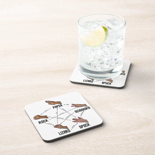 Dessous-de-verre Lézard-Spock (Côté Droit)