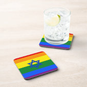 Dessous-de-verre LGBT Israël (Côté Droit)