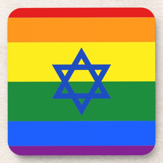 Dessous-de-verre LGBT Israël (Devant)