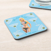 Dessous-de-verre l'heure du Martini Bikini Babe Thunder_Cove  (Côté gauche)