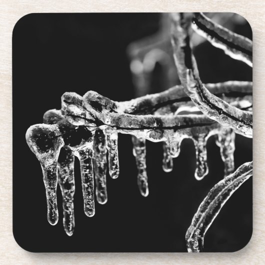 Dessous-de-verre l'hiver (Devant)