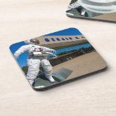 Dessous-de-verre L'Homme Dans La Sculpture Spatiale (Côté gauche)