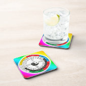 Dessous-de-verre L'Horloge classique de la médecine chinoise tradit (Côté Droit)