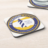 Dessous-de-verre Liberté (Côté gauche)