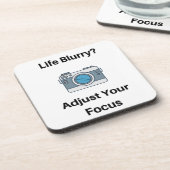 Dessous-de-verre Libre, Ajustez votre attention sur un (Côté gauche)