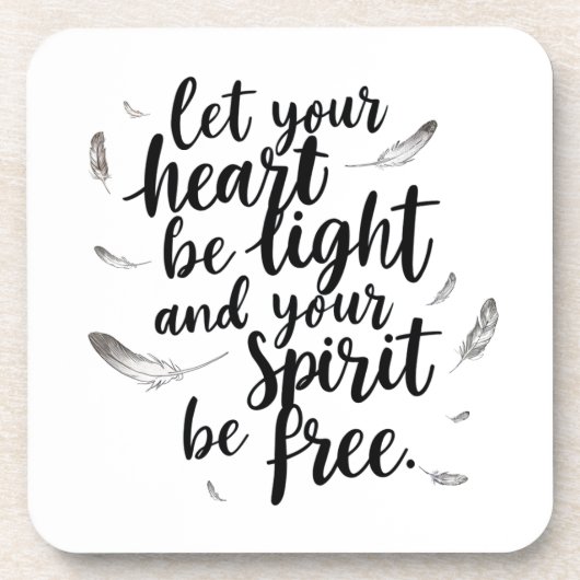 Dessous de verre libre Esprit (Devant)