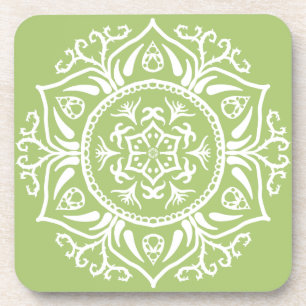 Dessous-de-verre Lichen Mandala