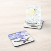 Dessous-de-verre Lièvre à pattes blanches (Côté Droit)