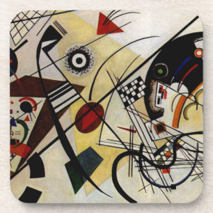 Dessous-de-verre Ligne ininterrompue Kandinsky Transverse