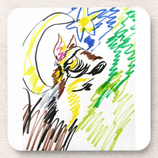 Dessous-de-verre Ligne Wolf automne (Devant)