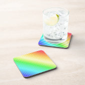 Dessous-de-verre Lignes arc-en-ciel (Côté Droit)