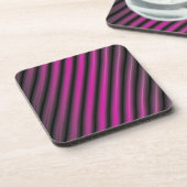Dessous-de-verre Lignes Diffuses Violettes (Côté gauche)