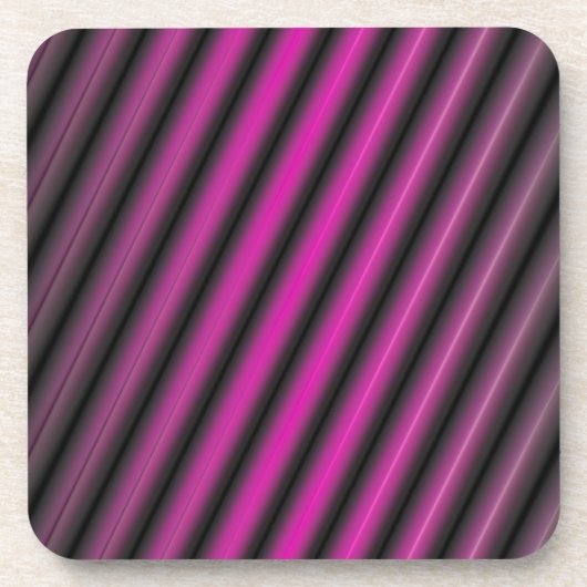 Dessous-de-verre Lignes Diffuses Violettes (Devant)