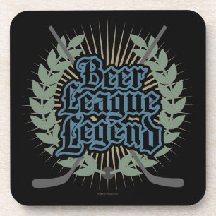 Dessous-de-verre Ligue de la bière de hockey