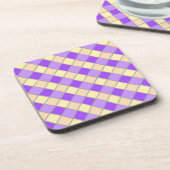 Dessous-de-verre Lilac et Peach (Côté gauche)