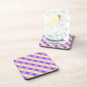 Dessous-de-verre Lilac et Peach (Côté Droit)