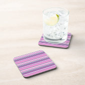 Dessous-de-verre Lilac rayures (Côté Droit)