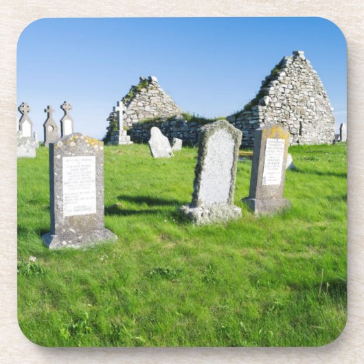 Dessous-de-verre L'île Benbecula (Beinn nam Fadhla) (Devant)