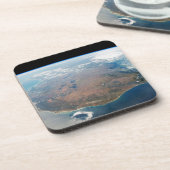 Dessous-de-verre L'Île De Madagascar. (Côté gauche)