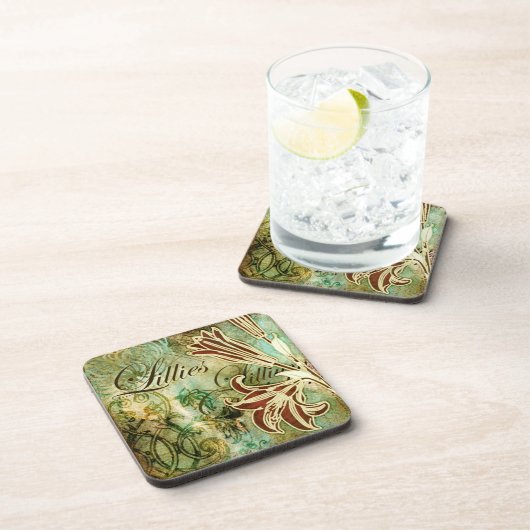 Dessous-de-verre Lillies (Côté Droit)