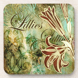 Dessous-de-verre Lillies