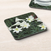 Dessous-de-verre Lily de Pâques (Lilium regale) (Côté gauche)