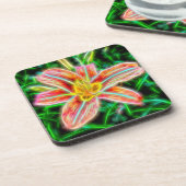 Dessous de verre Lily électrique (Côté gauche)