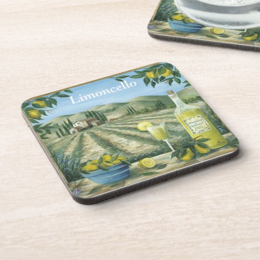 Dessous-de-verre Limoncello (Côté gauche)