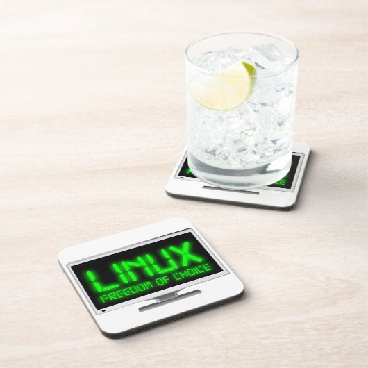 Dessous-de-verre Linux - Liberté De Choix (Côté Droit)